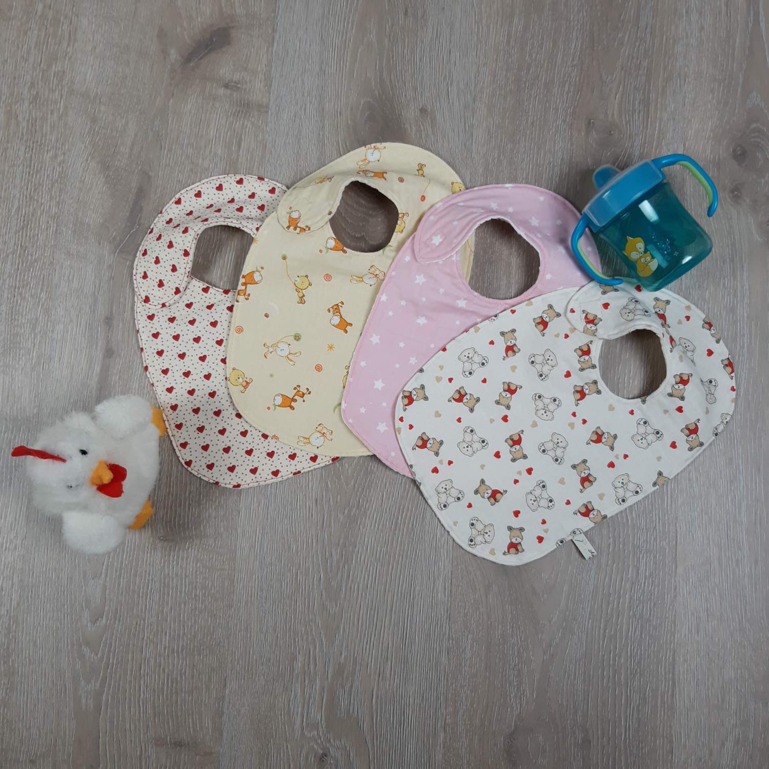 Bavoirs, photo globale Bavoirs photo globale