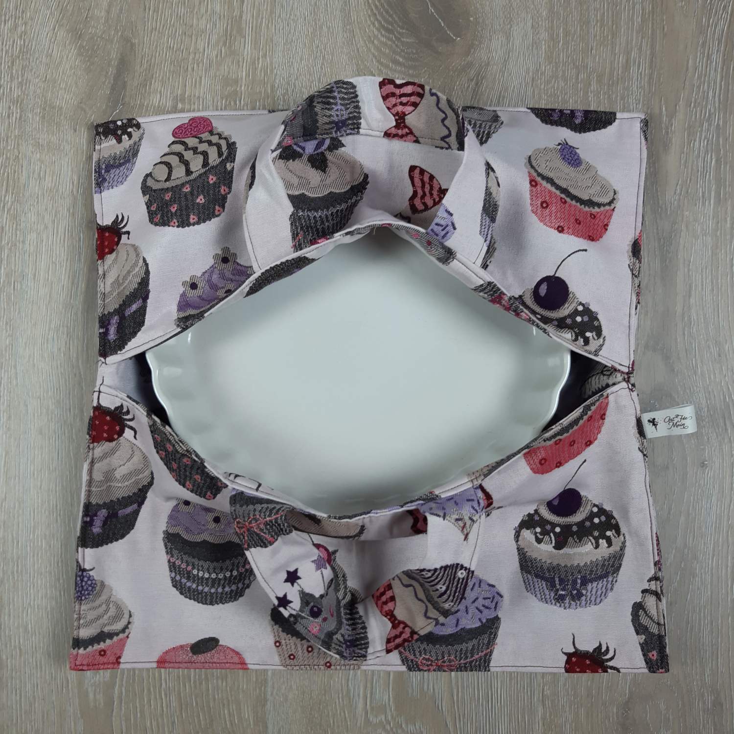 Sac à tarte, motif muffins Sac à tarte motifs muffins